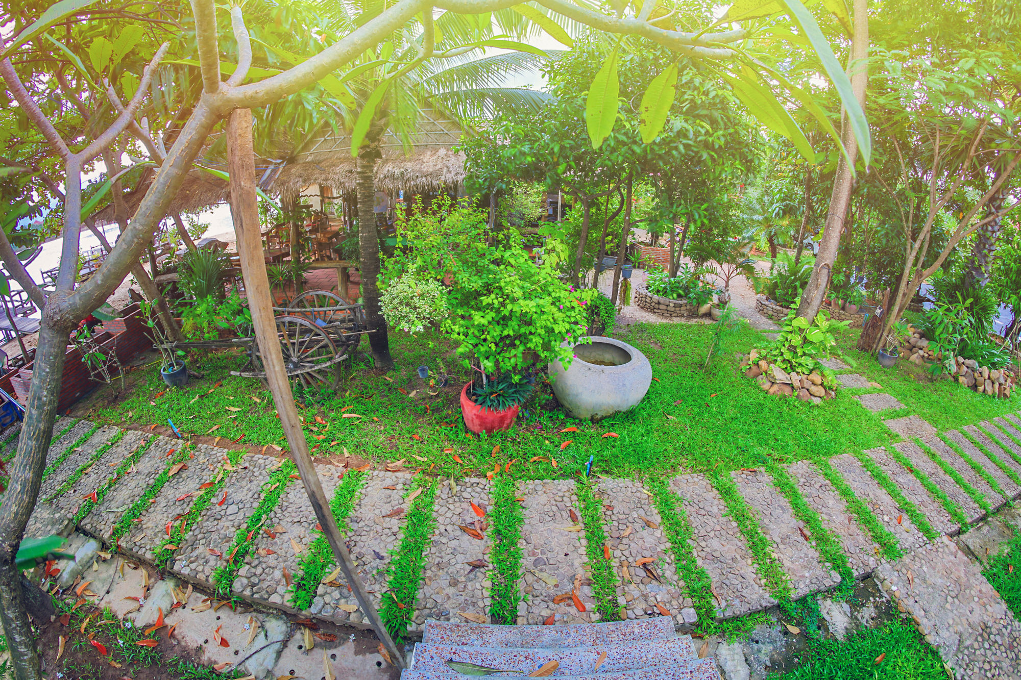 Natural Bungalows Restaurant And Bar Kampot Εξωτερικό φωτογραφία