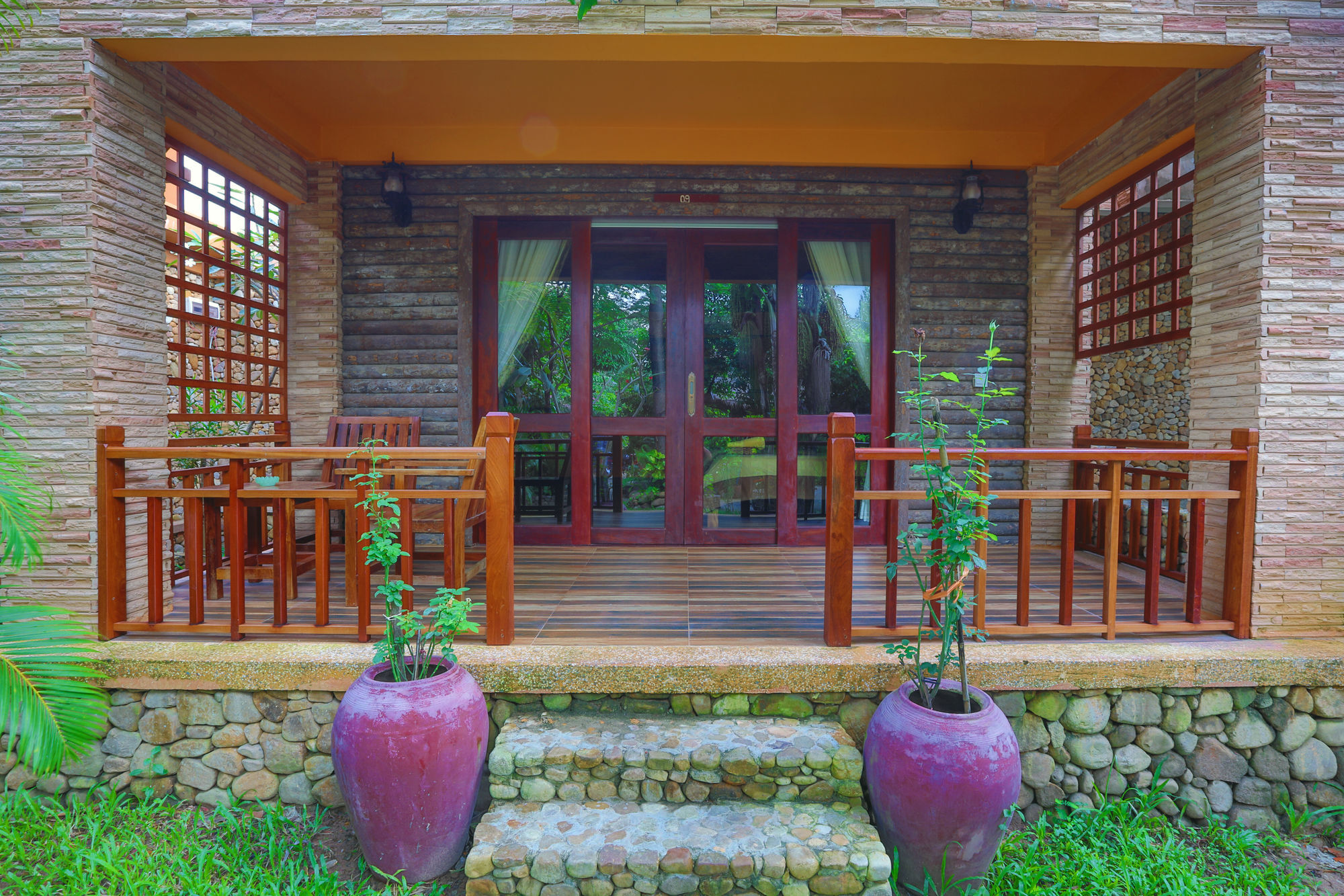 Natural Bungalows Restaurant And Bar Kampot Εξωτερικό φωτογραφία